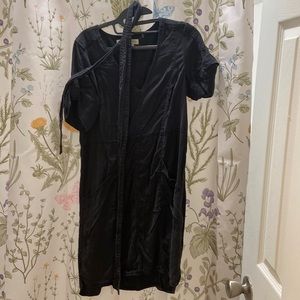 Anthropologie black dress